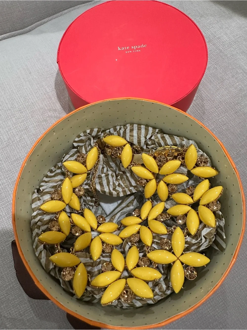 kate spade bright yellow
